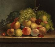 William Buelow Gould Still life, fruit oil on canvas painting by Van Diemonian (Tasmanian) artist and convict William Buelow Gould oil painting picture wholesale